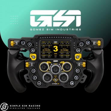GSI Gomez Sim Industries Hyper P1 Formula Wheel Carbon Fiber 6 Paddles (Luxe)