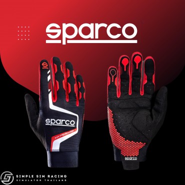 Sparco Hypergrip Plus Gaming Gloves (Red)