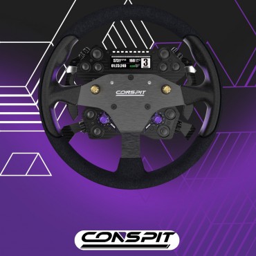Conspit RX320 H.AO HUB Carbon Fiber Steering Wheel