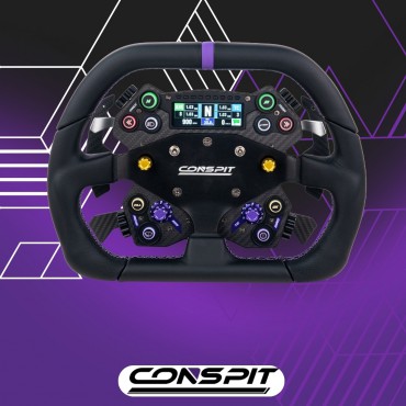 Conspit DX320 H.AO HUB Carbon Fiber Steering Wheel