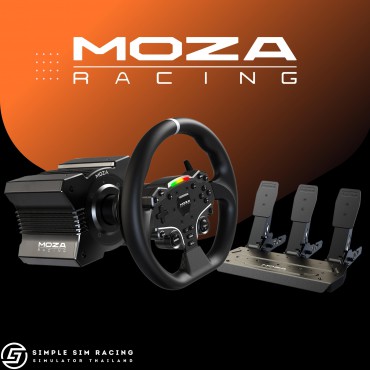 Moza R5 Racing Bundle (3 Peadals)