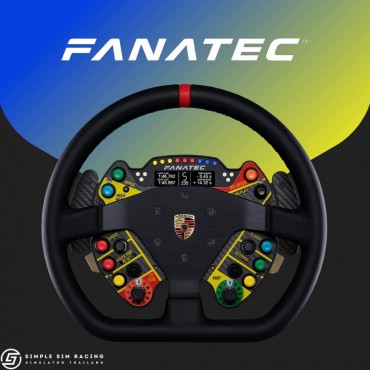 Fanatec Podium Steering Wheel Porsche 911 GT3 Leather